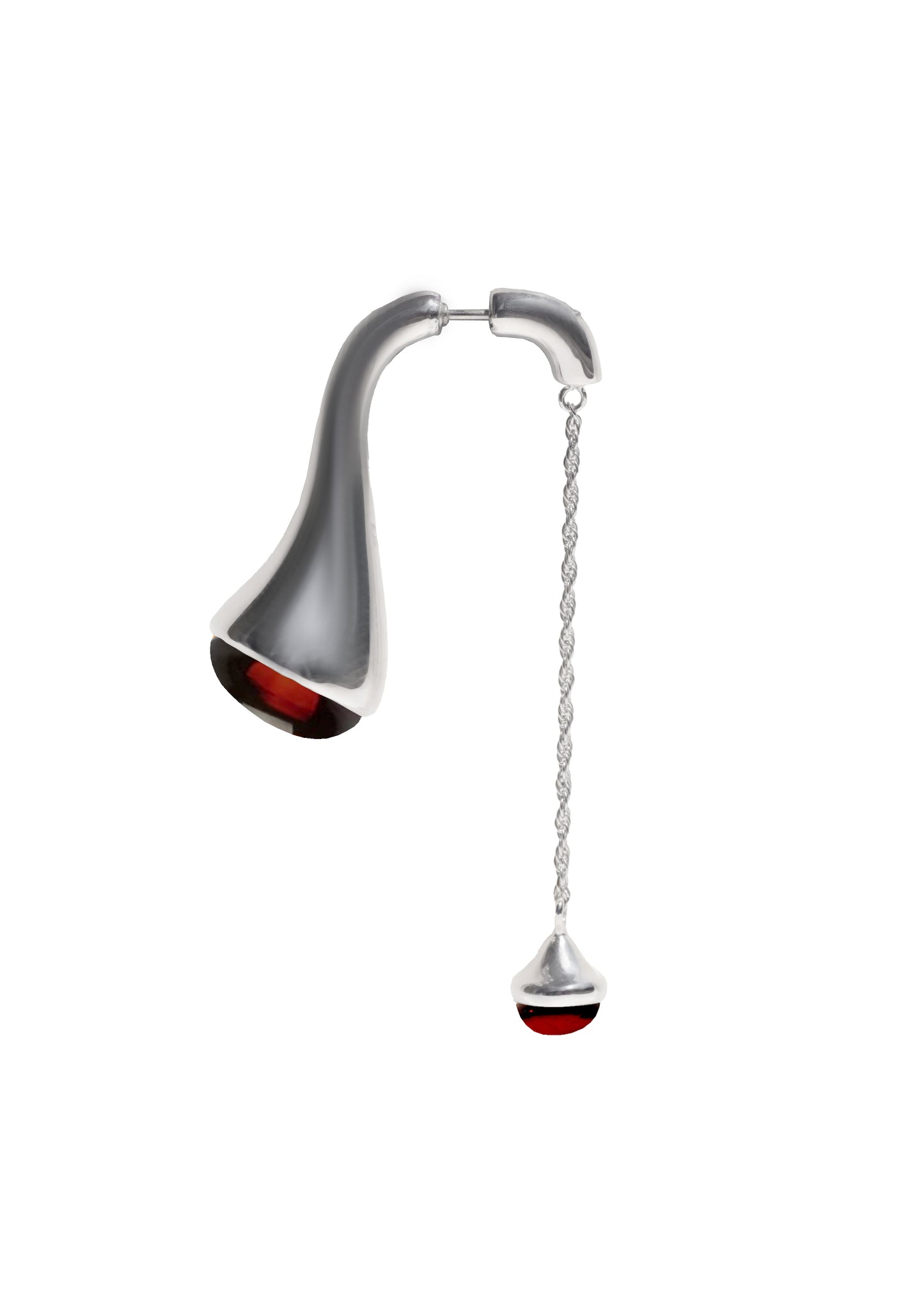 Mushroom Drop Earring